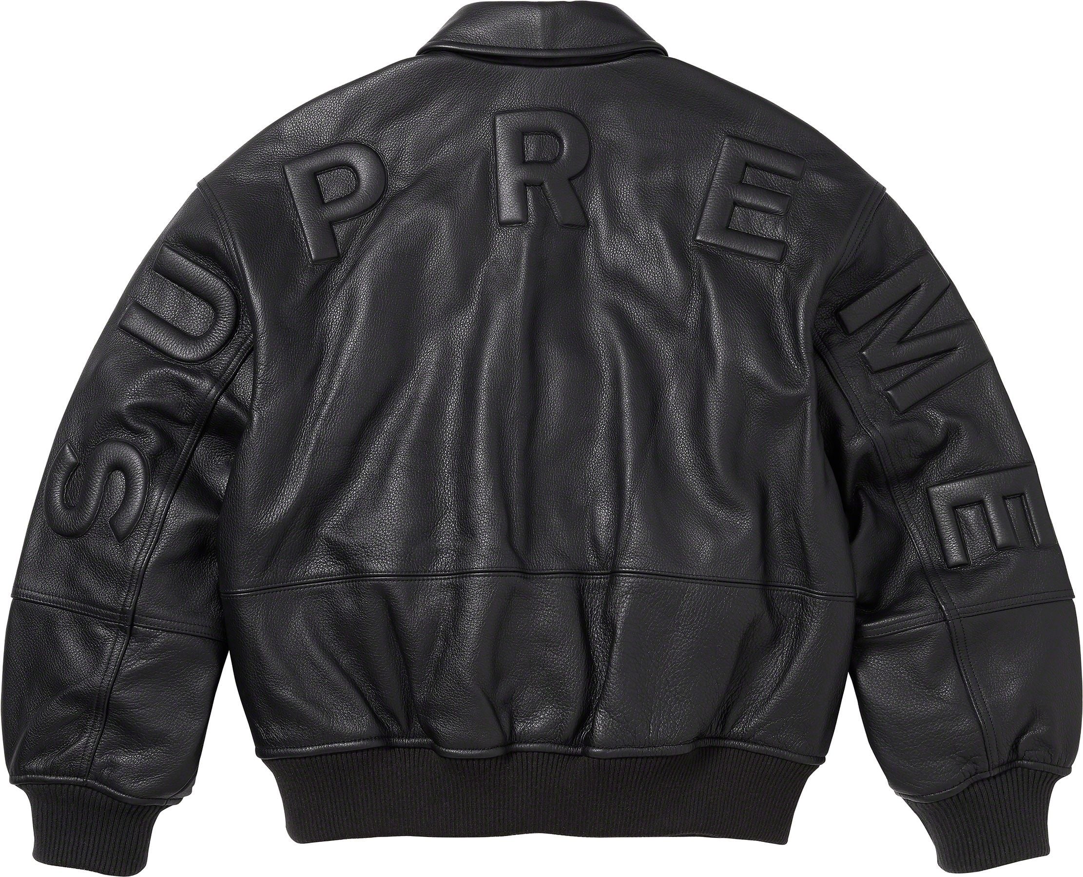 GORE-TEX Infinium WINDSTOPPER® Leather Varsity Jacket view 23
